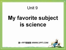 My favorite subject is sciencePPTμ4