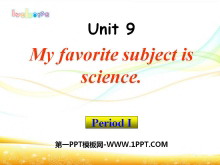 My favorite subject is sciencePPTμ5