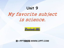 My favorite subject is sciencePPTμ7