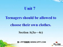 Teenagers should be allowed to choose their own clothesPPTμ14