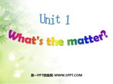 What's the matter?PPTμ6