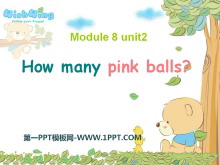 How many pink balls?PPTμ3