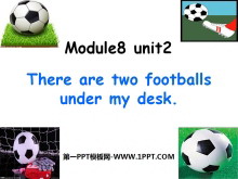 There are two footballs under my deskPPTμ
