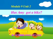 Has Amy got a bike?PPTμ