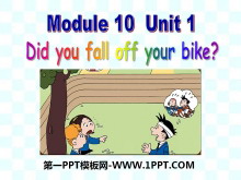 Did you fall off your bike?PPTμ