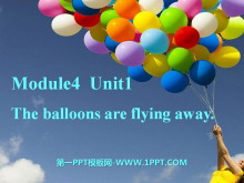 The balloons are flying awayPPTμ
