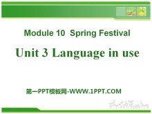 Language in useSpring Festival PPTμ2