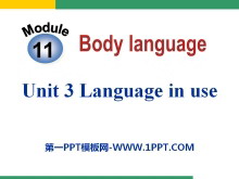 Language in useBody language PPTμ