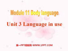 Language in useBody language PPTμ3