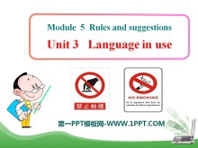Language in useRules and suggestions PPTμ