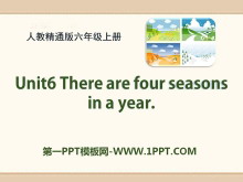 There are four seasons in a yearPPTμ