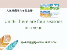 There are four seasons in a yearPPTμ3