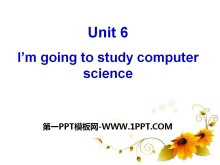 I'm going to study computer sciencePPTμ20